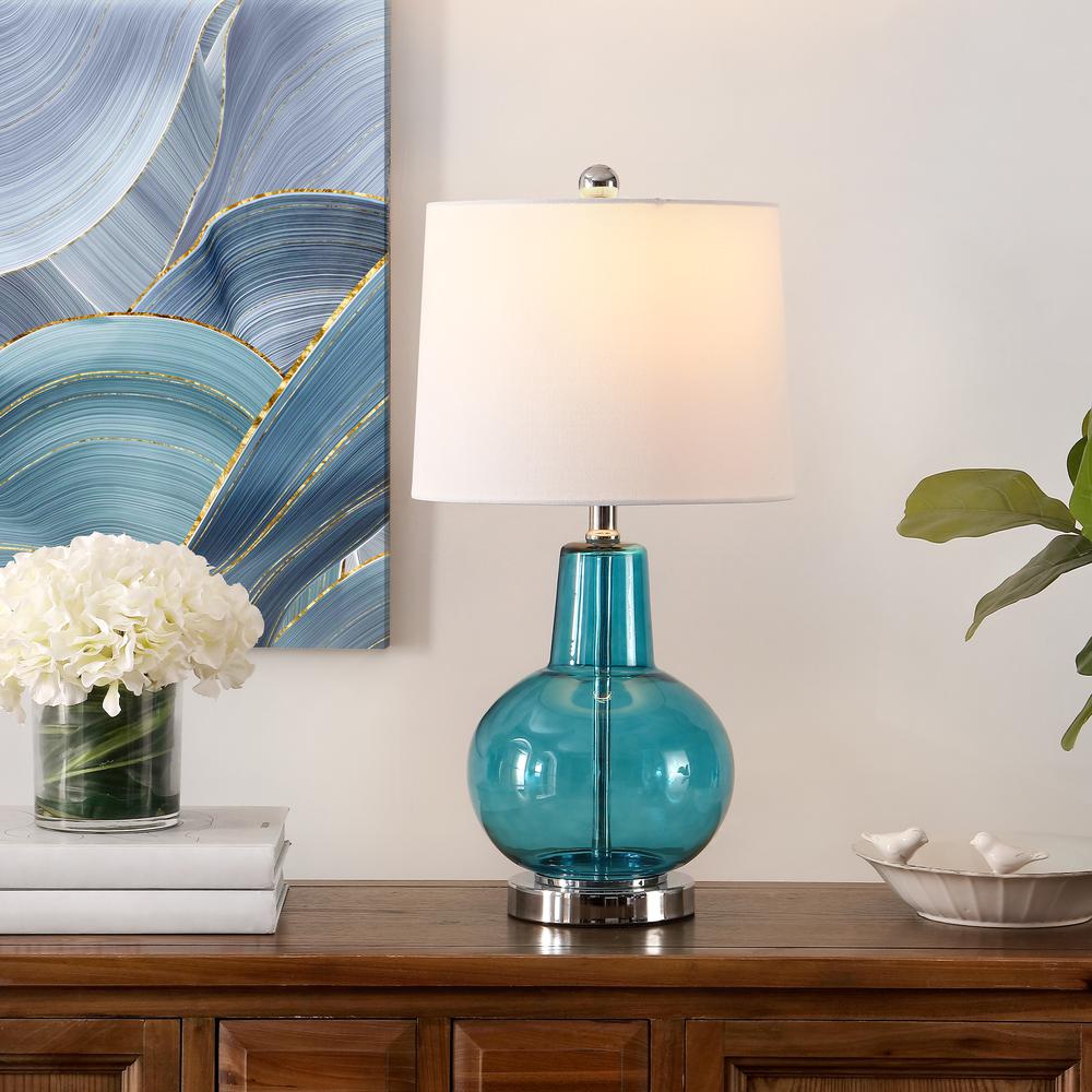 Atlas Table Lamp, Morocco Blue. Picture 3