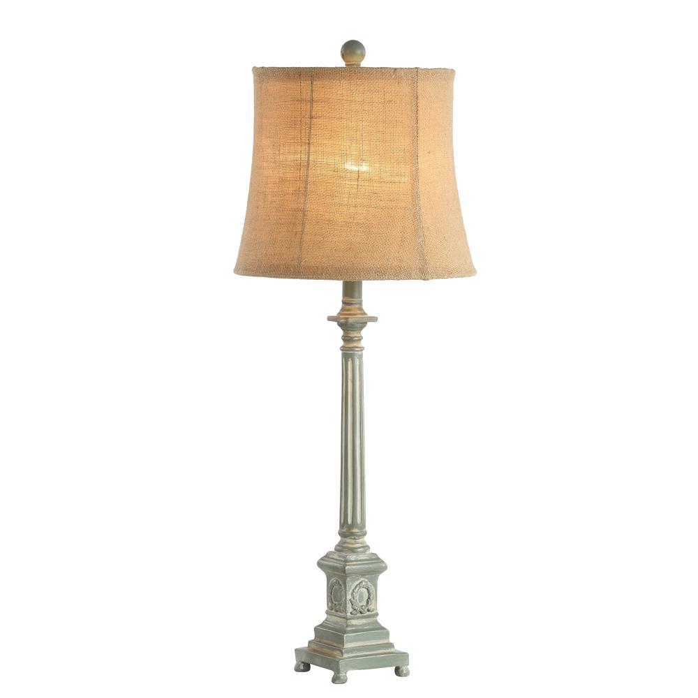 Collin Table Lamp, Antique Blue. Picture 4