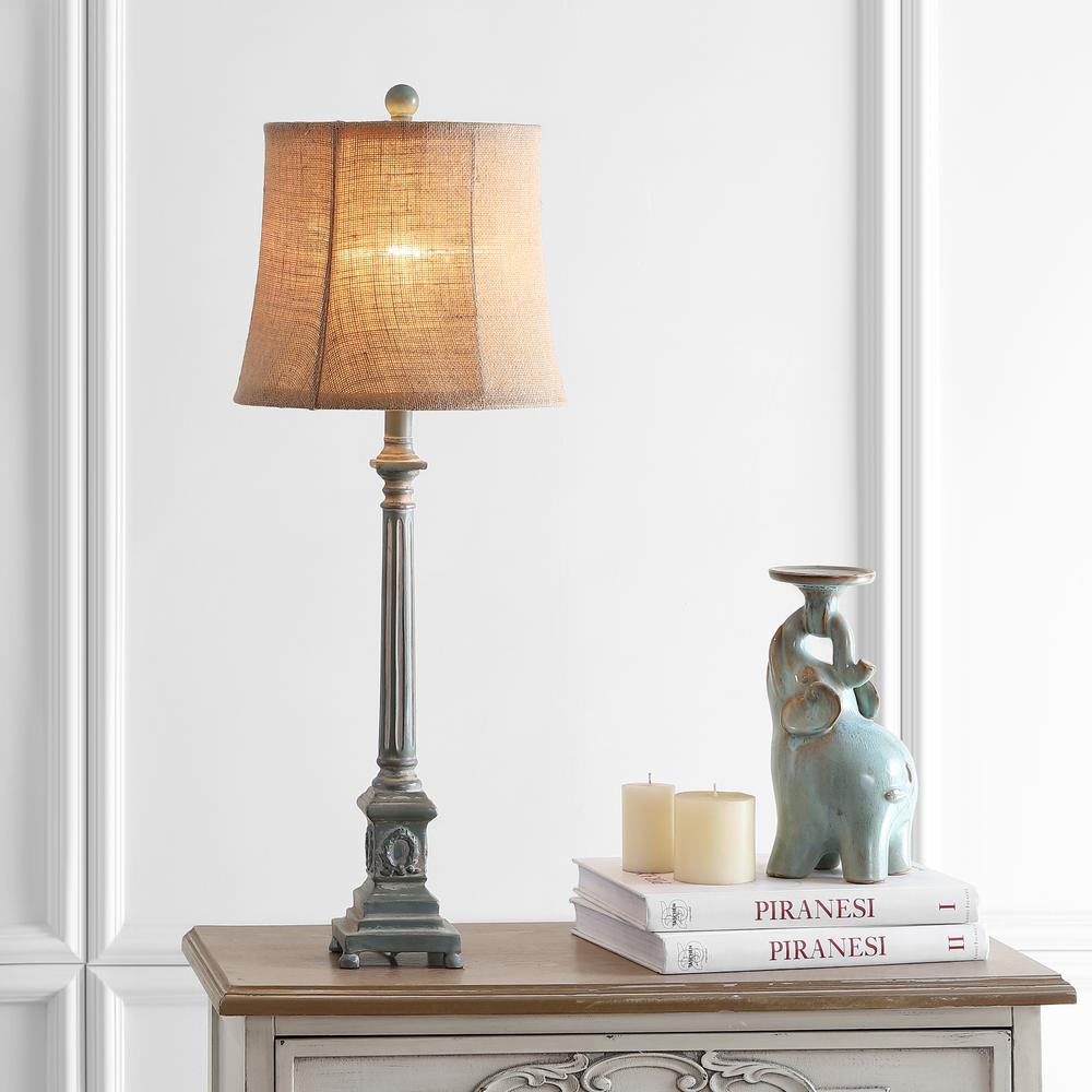 Collin Table Lamp, Antique Blue. Picture 3