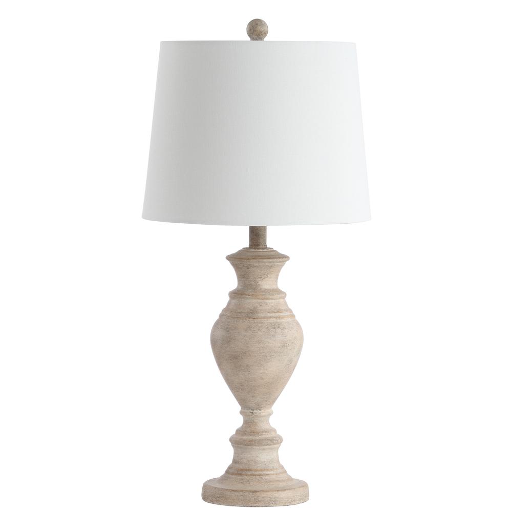 Kyler Table Lamp, Brown Wood Finish. Picture 2