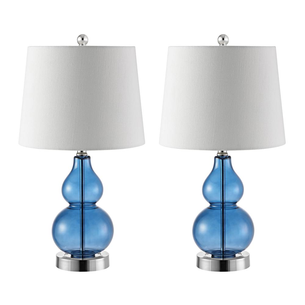 Brisor Table Lamp, Clear/Chrome. Picture 3