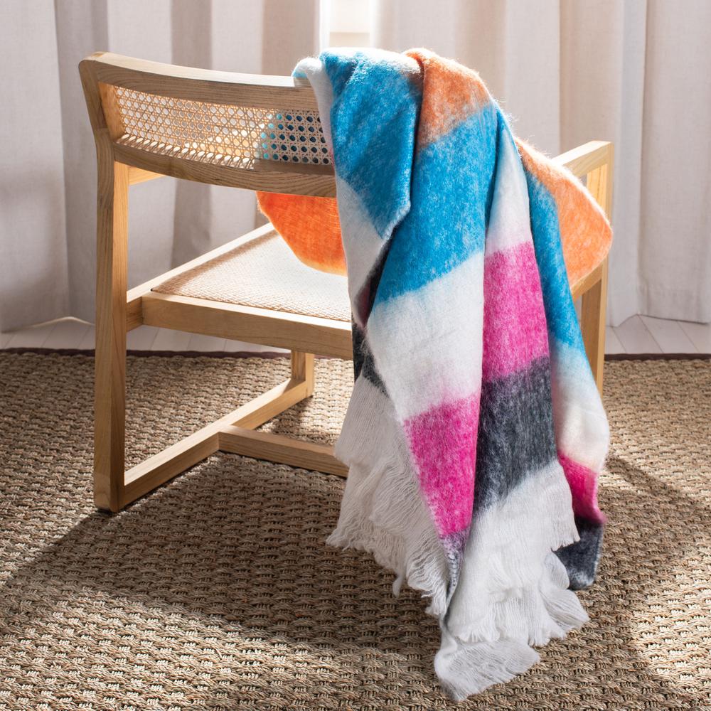 Glendal Throw, Multi, THR609A-5070. Picture 2
