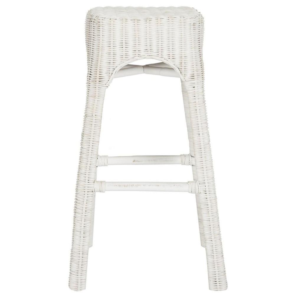 PERCY WICKER COUNTER STOOL. Picture 1