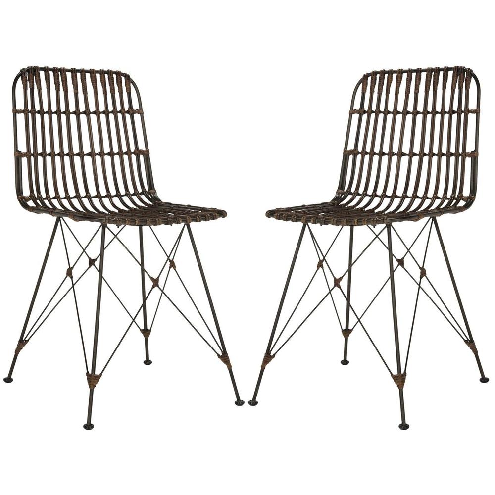 MINERVA WICKER DINING CHAIR, WIK6510A-SET2. Picture 1