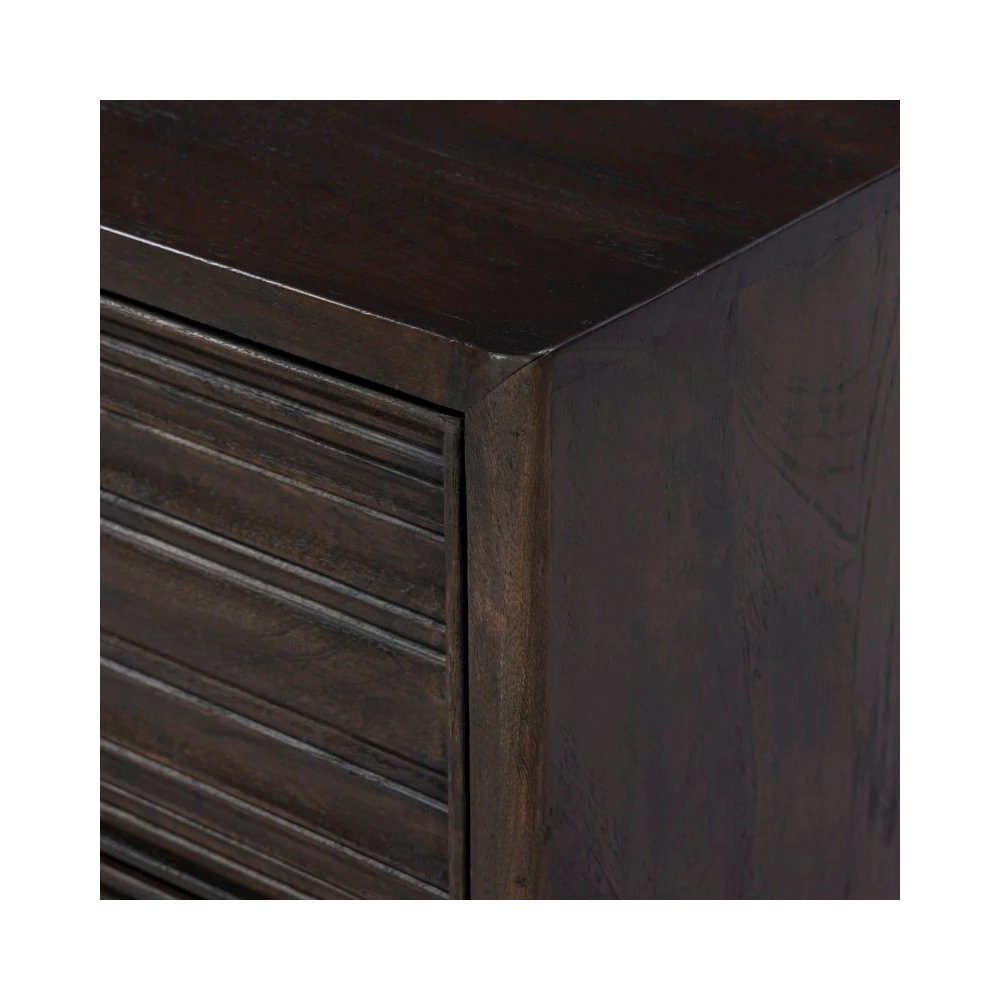 Carmenita 2-Drawer Might Night Stand - Rich Umber. Picture 5