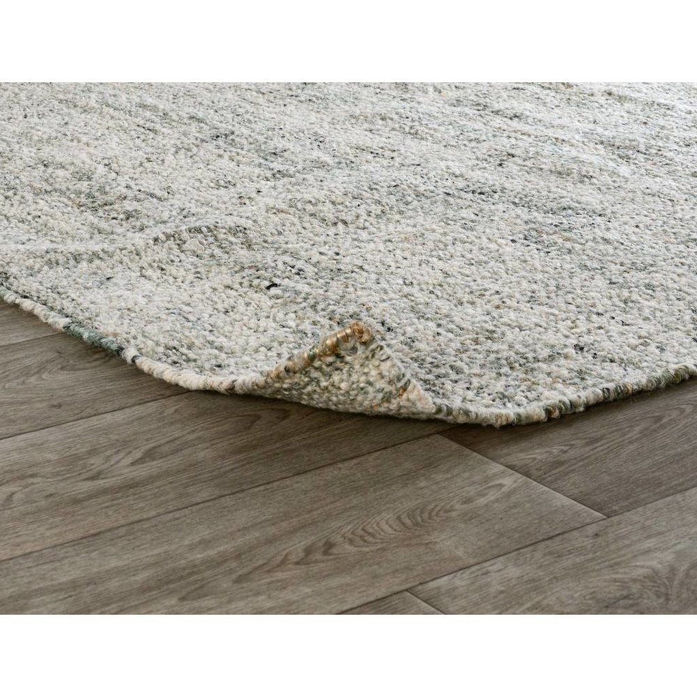 Oscoda 5x8 Handwoven Sage Green Area Rug by Kosas Home. Picture 3