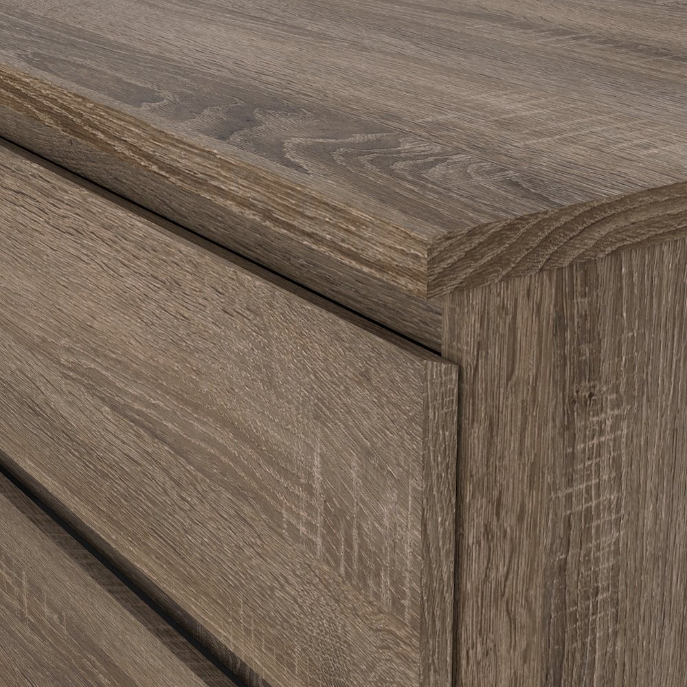 Scottsdale 6 Drawer Double Dresser, Truffle Oak. Picture 6