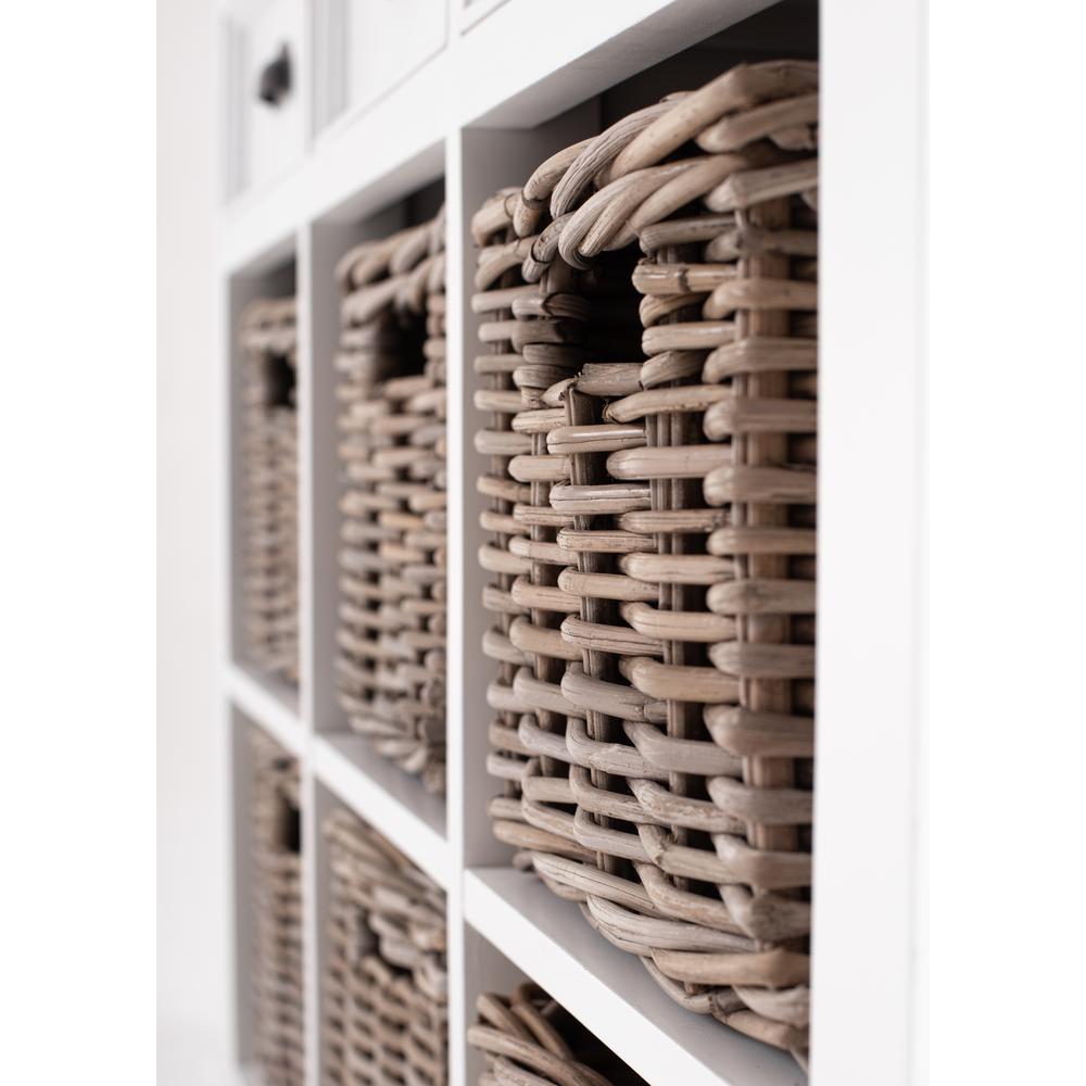 Halifax Classic White Buffet with 6 Baskets. Picture 21