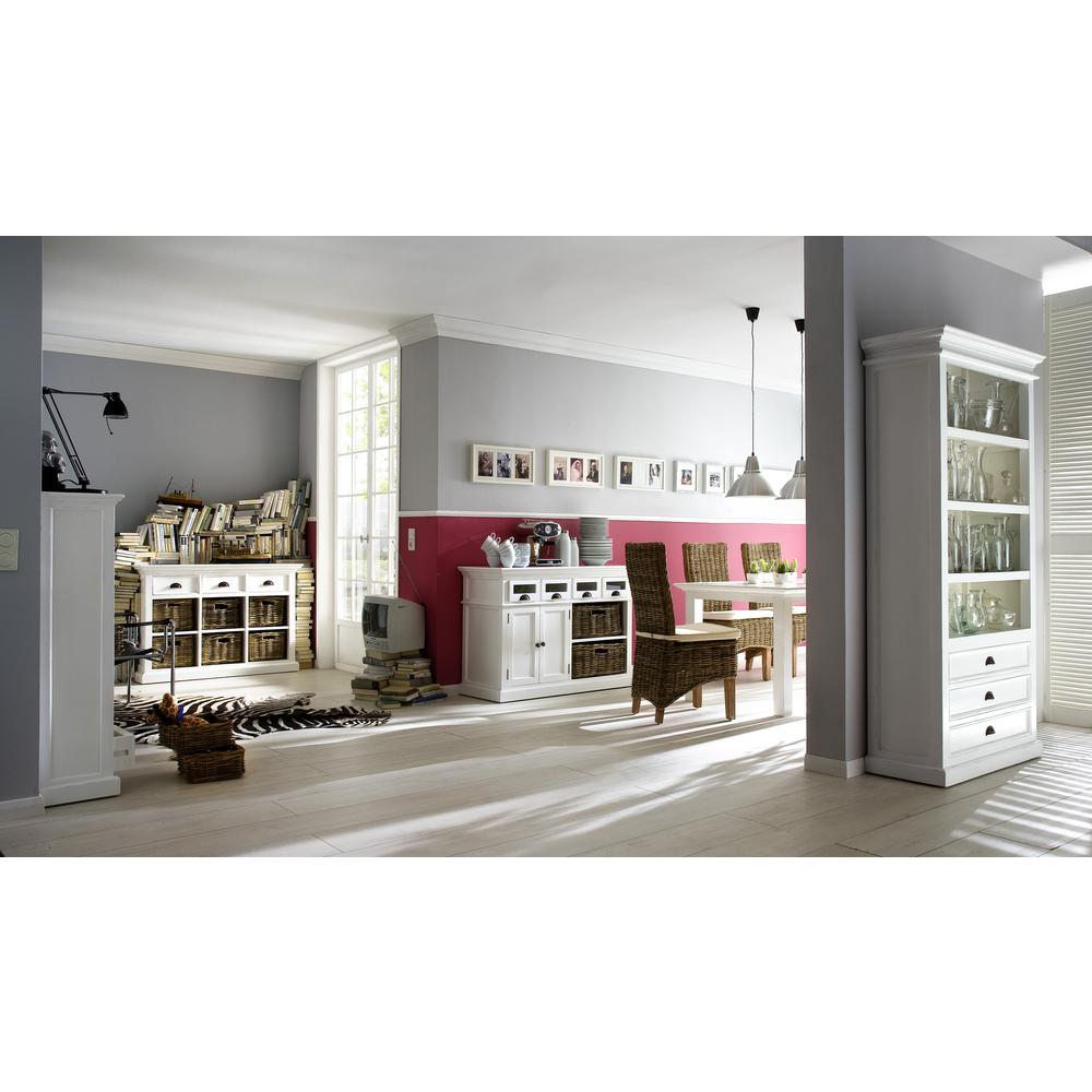 Halifax Classic White Buffet with 6 Baskets. Picture 17