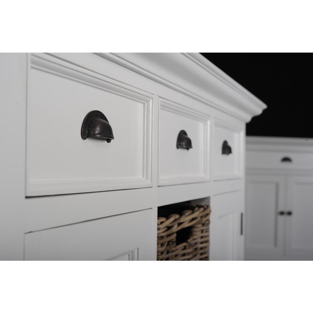 Halifax Classic White Buffet with 2 Baskets. Picture 15