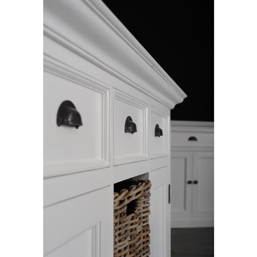 Halifax Classic White Buffet with 2 Baskets. Picture 22