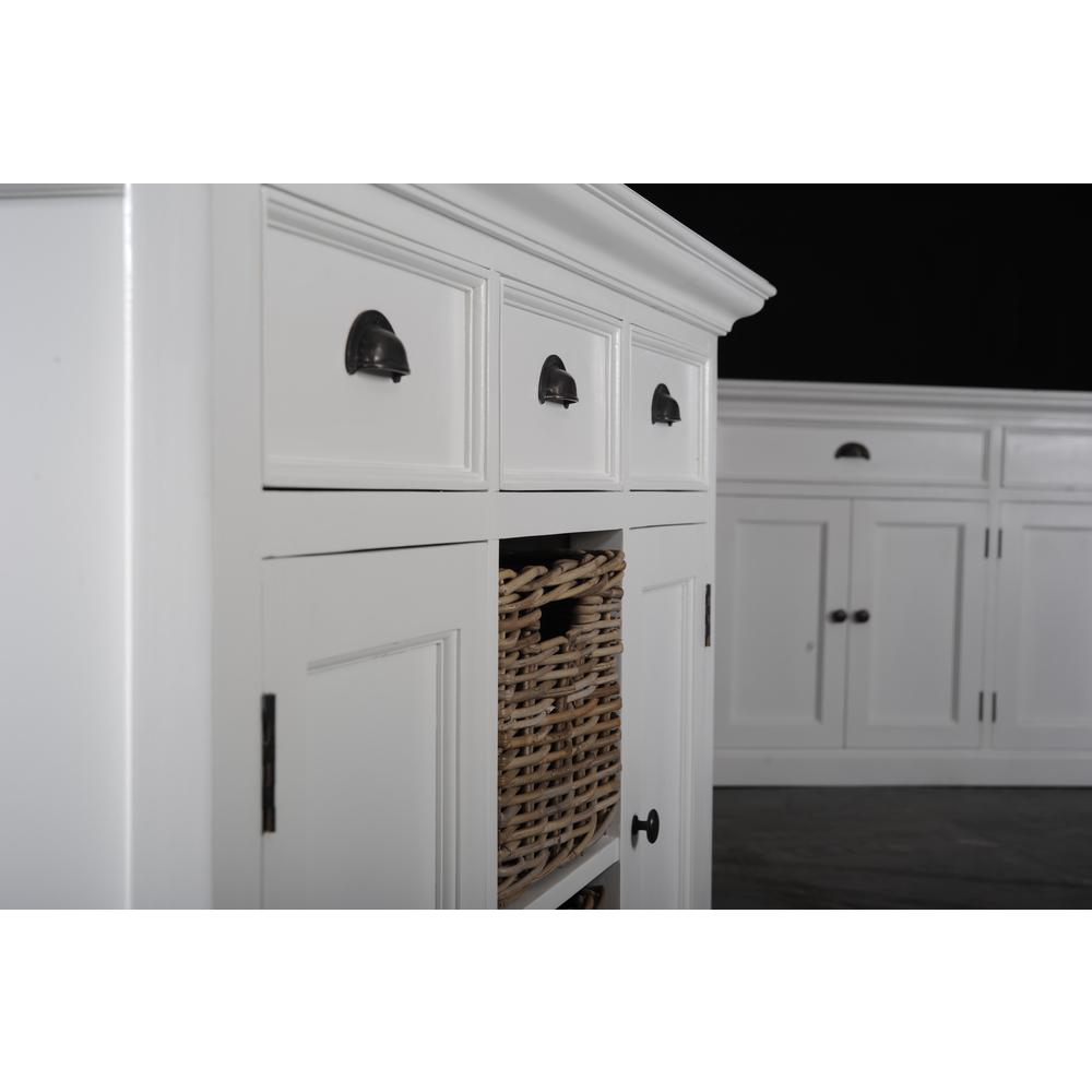 Halifax Classic White Buffet with 2 Baskets. Picture 19