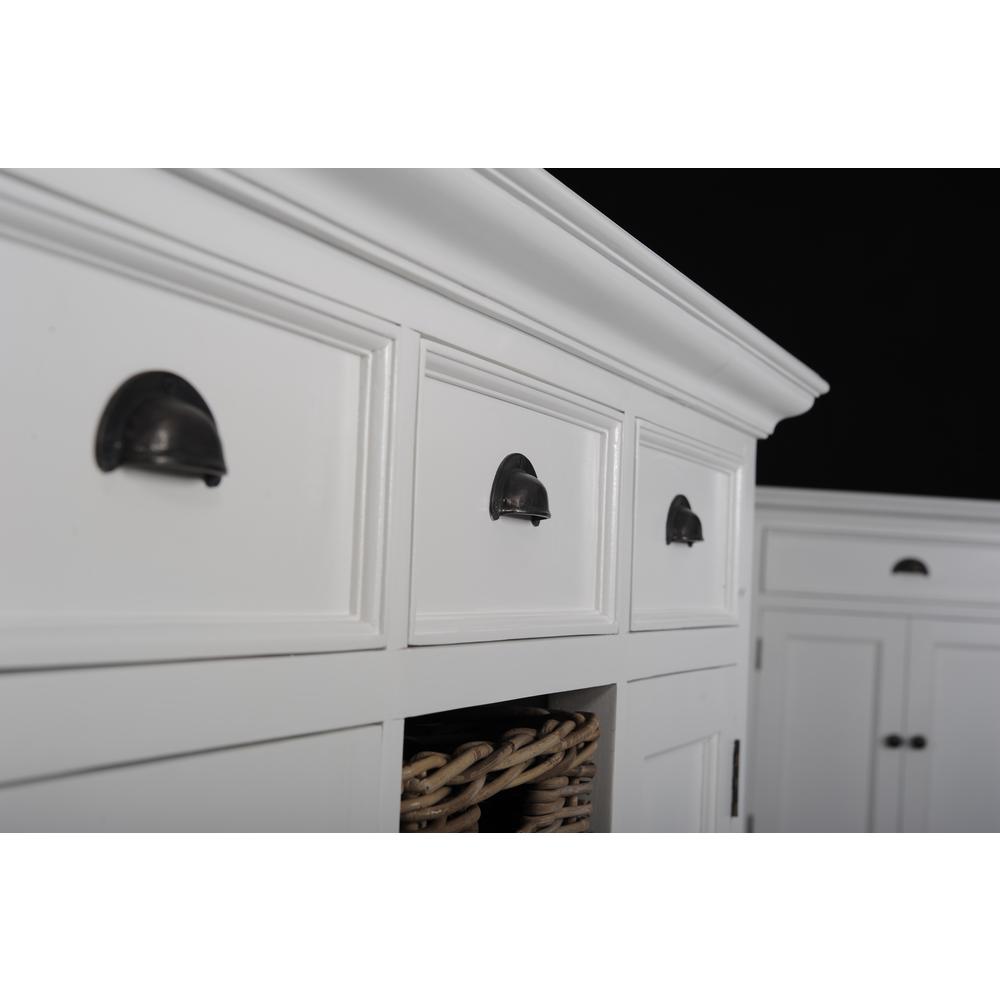 Halifax Classic White Buffet with 2 Baskets. Picture 20