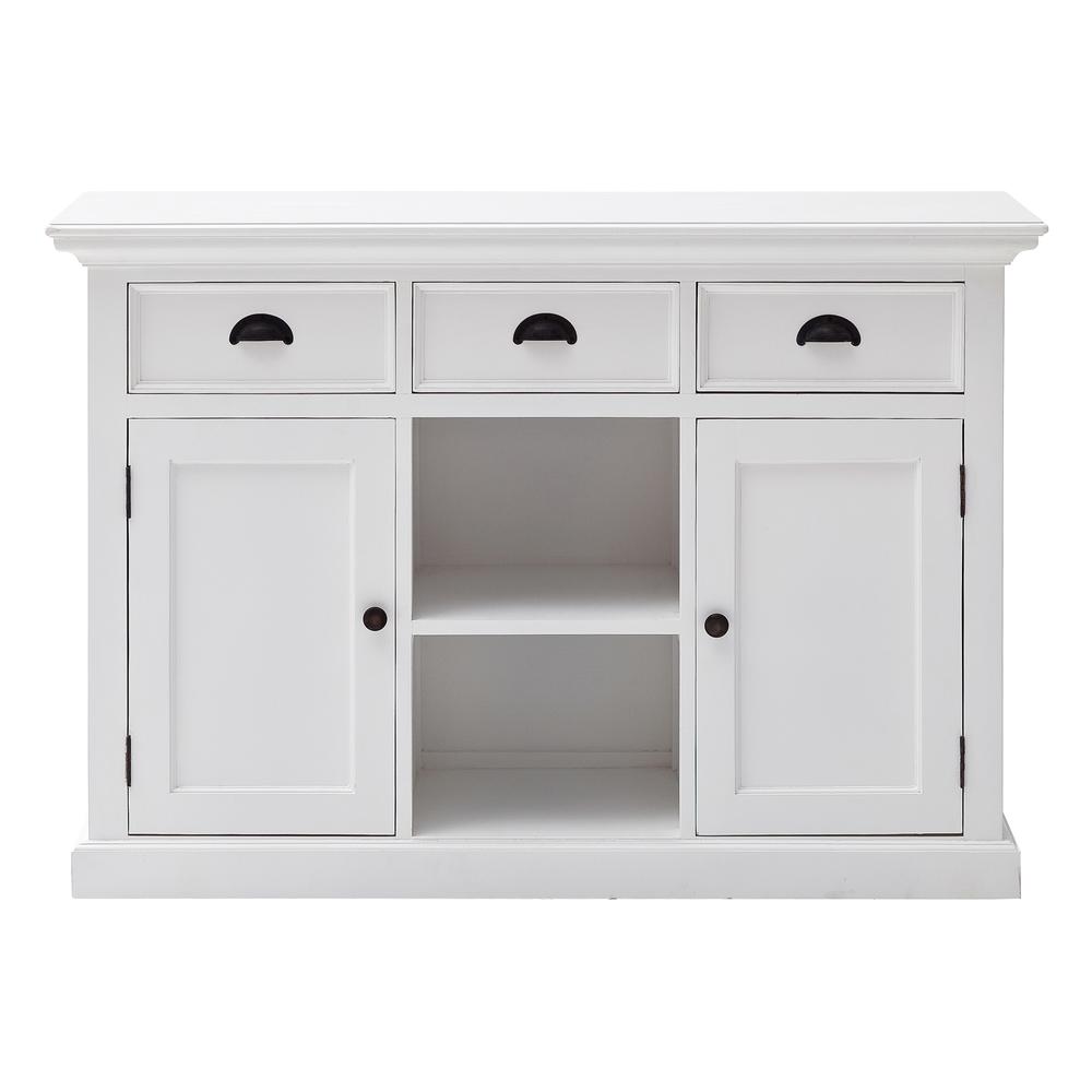 Halifax Classic White Buffet with 2 Baskets. Picture 1