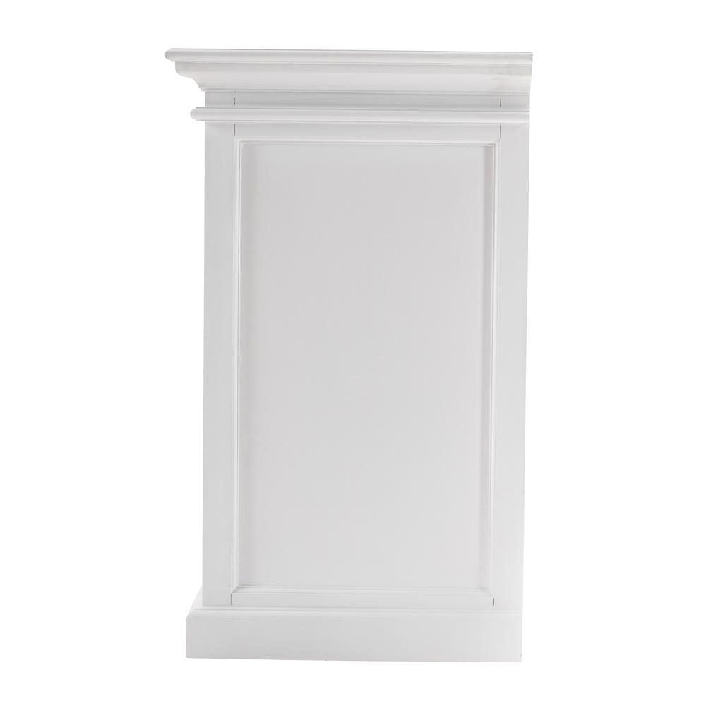 Halifax Classic White Display Buffet with 4 Glass Doors. Picture 4