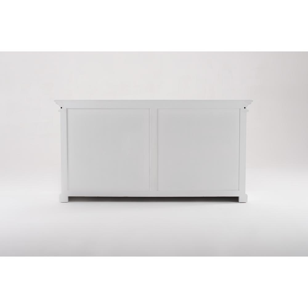 Halifax Classic White Display Buffet with 4 Glass Doors. Picture 10