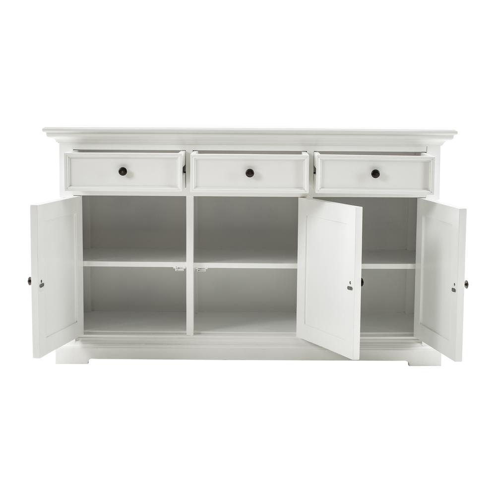 Provence Classic White Classic Sideboard with 3 doors. Picture 2