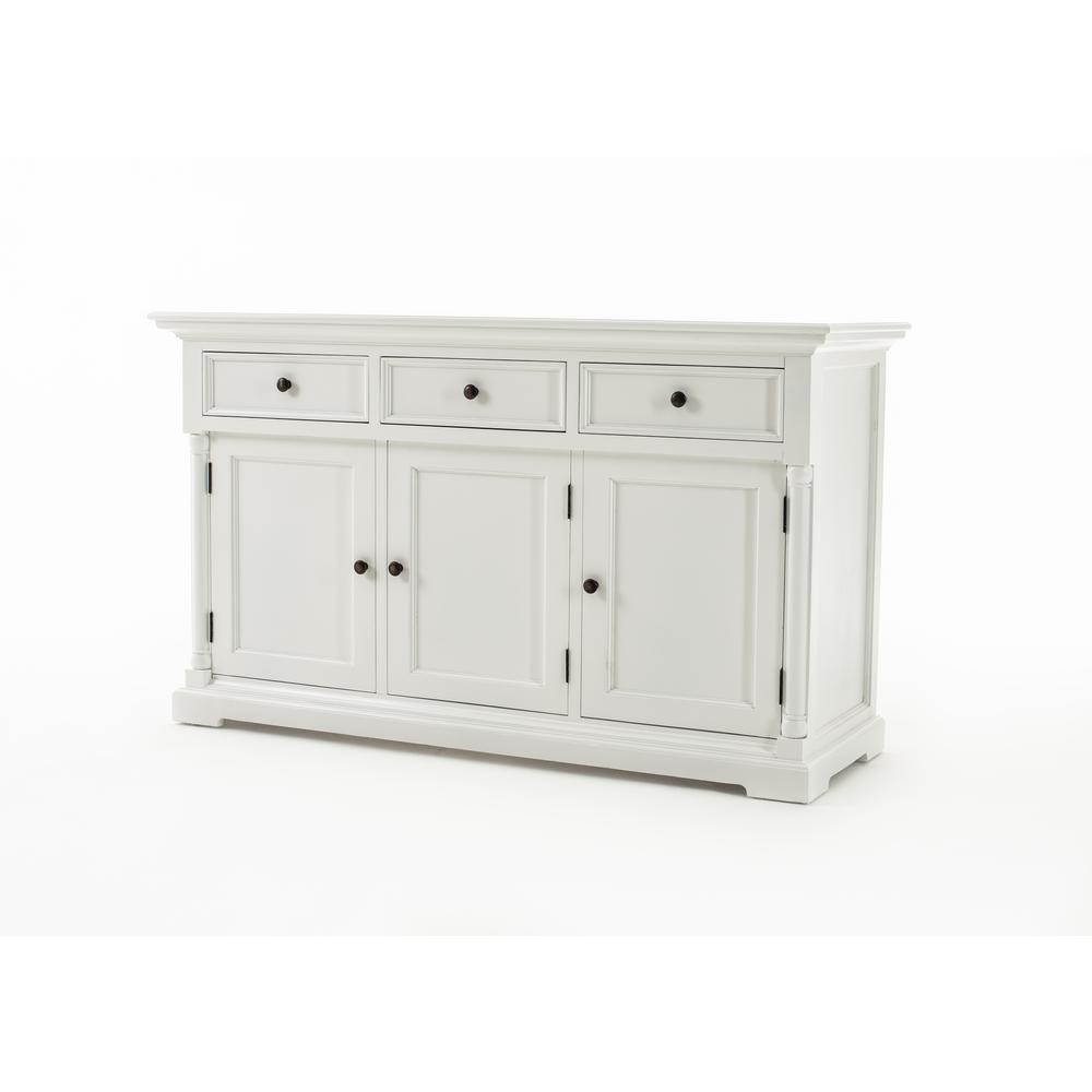 Provence Classic White Classic Sideboard with 3 doors. Picture 15
