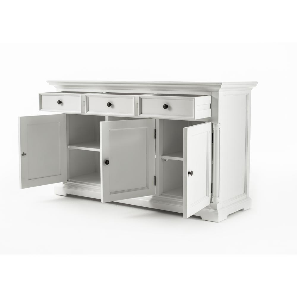Provence Classic White Classic Sideboard with 3 doors. Picture 16