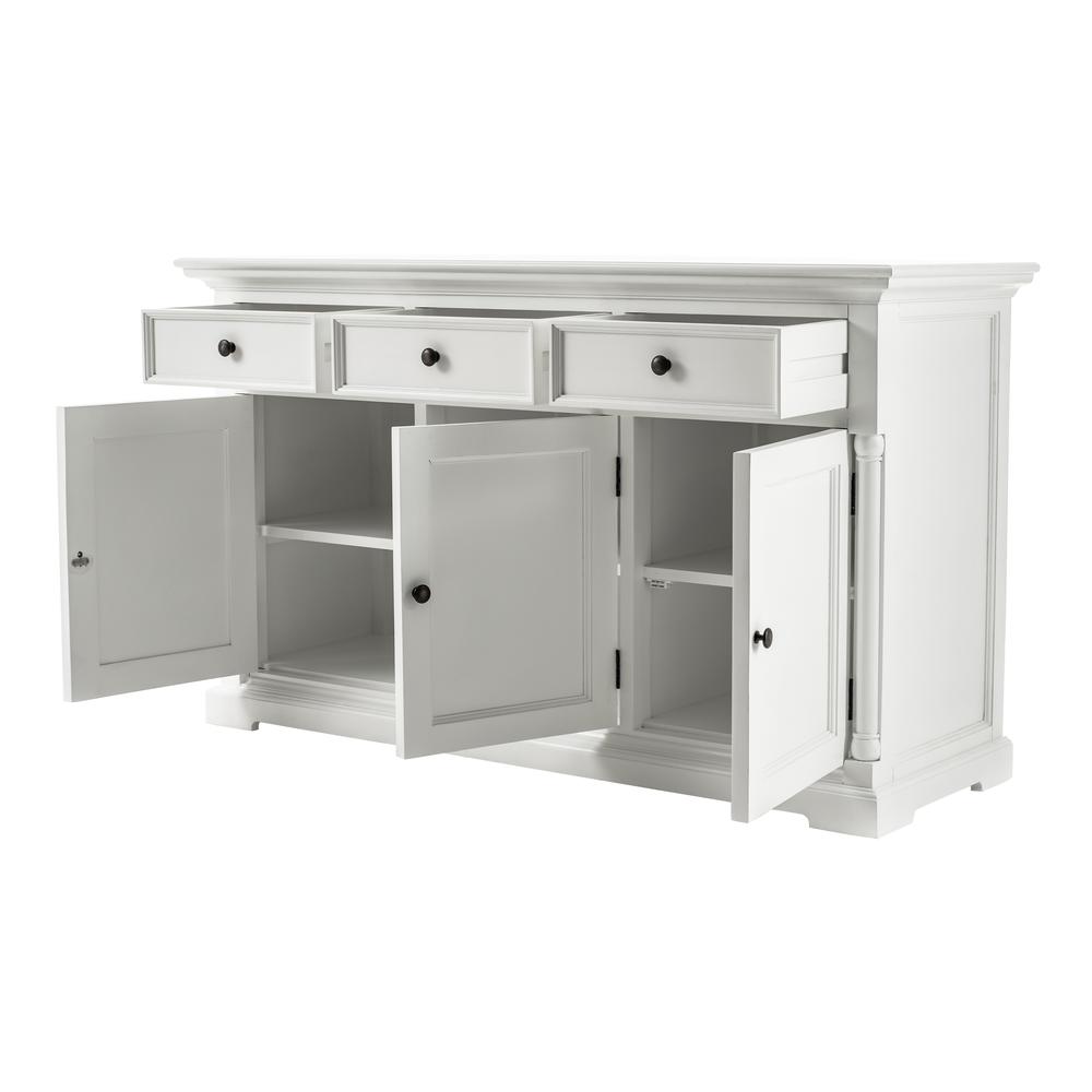 Provence Classic White Classic Sideboard with 3 doors. Picture 3