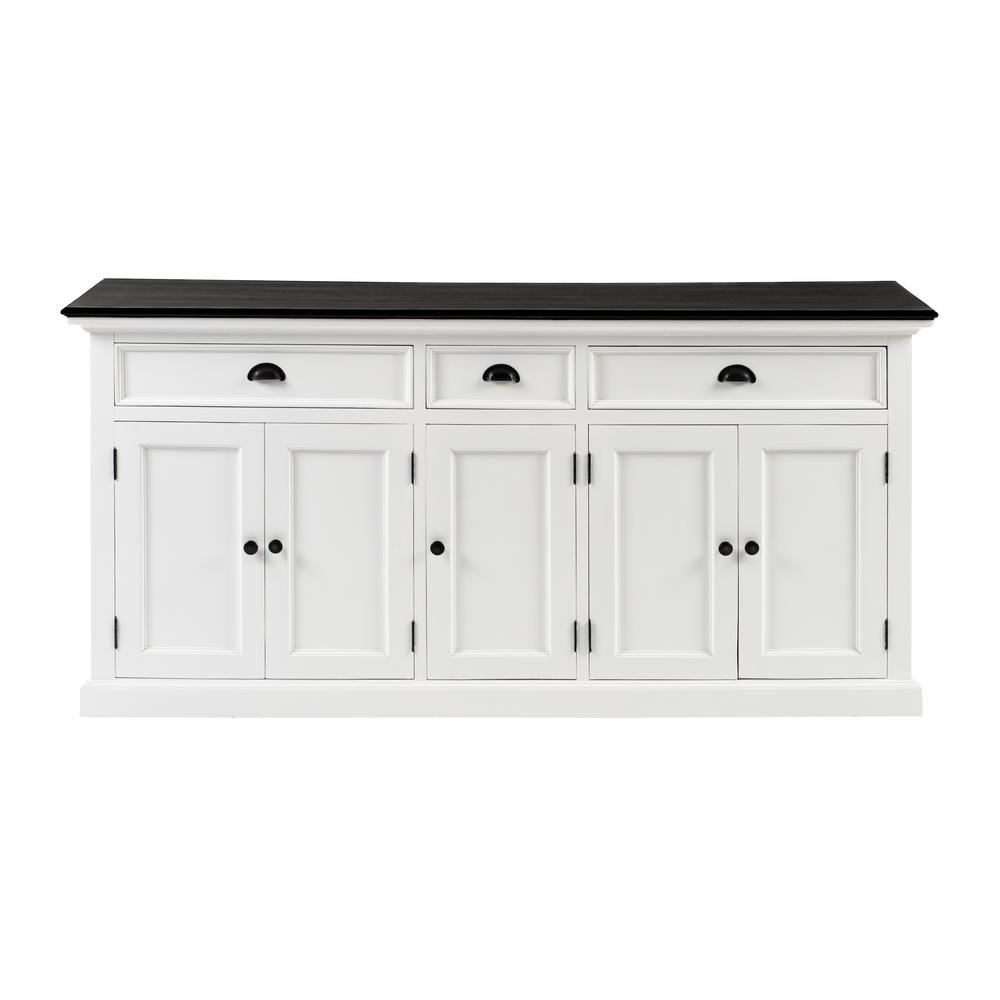 Contrast Classic White & Black Farmhouse Buffet, Belen Kox. Picture 1