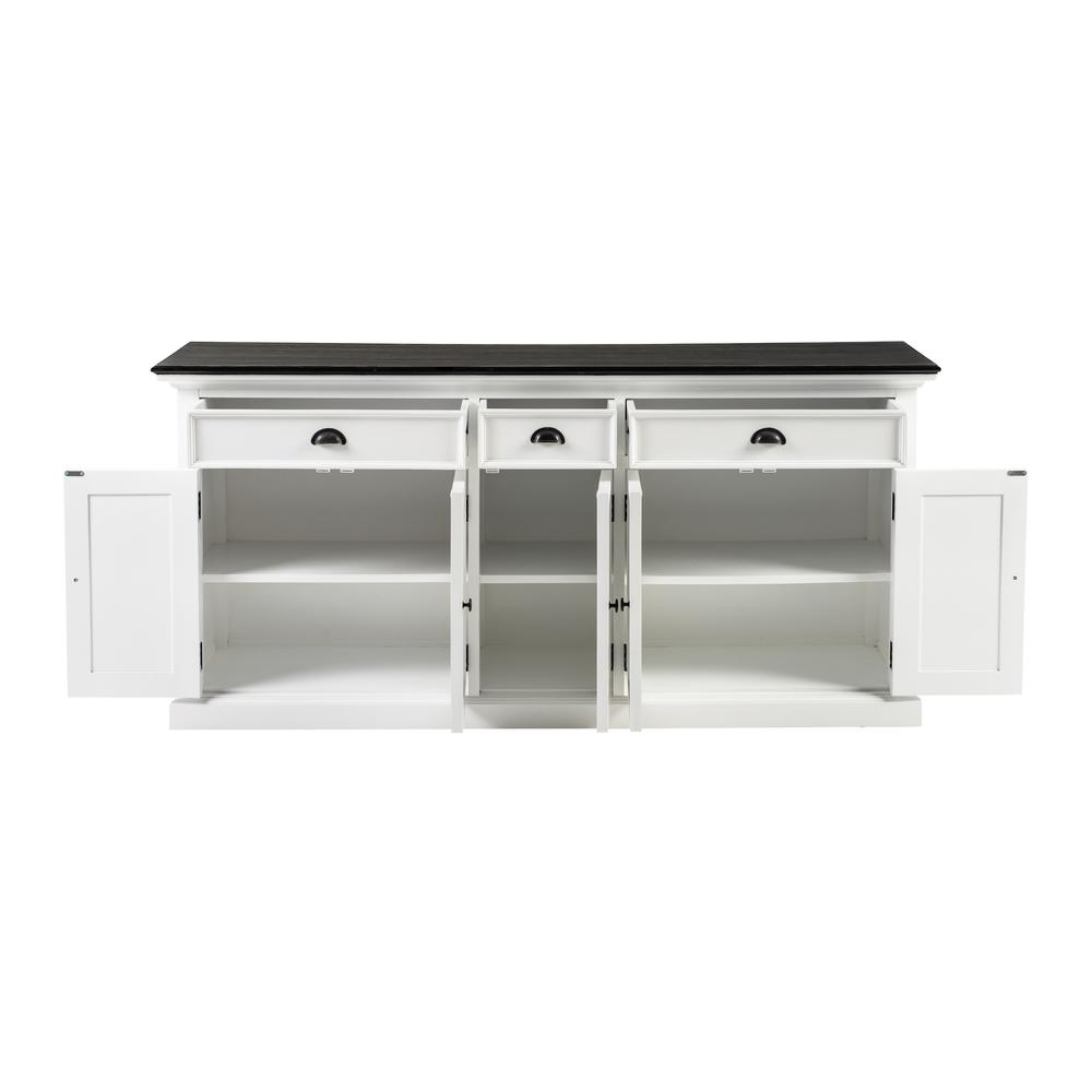Contrast Classic White & Black Farmhouse Buffet, Belen Kox. Picture 2