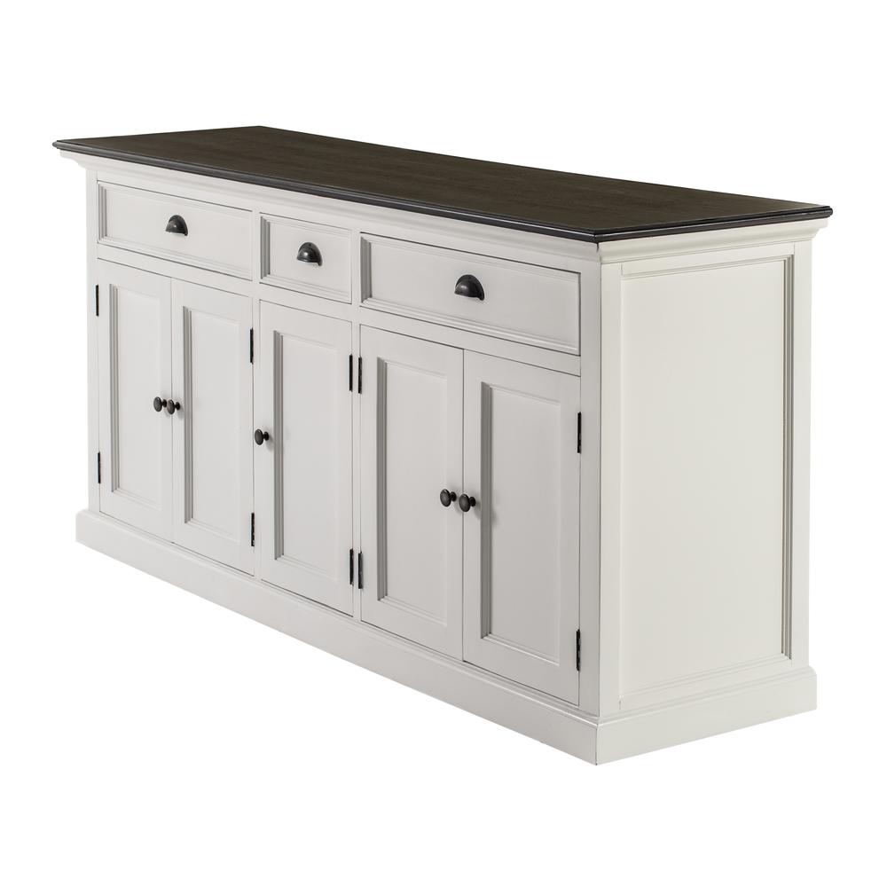 Contrast Classic White & Black Farmhouse Buffet, Belen Kox. Picture 3