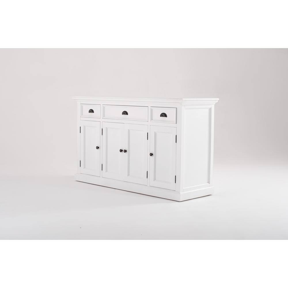 Halifax Classic White Buffet with 4 Doors 3 Drawers. Picture 11
