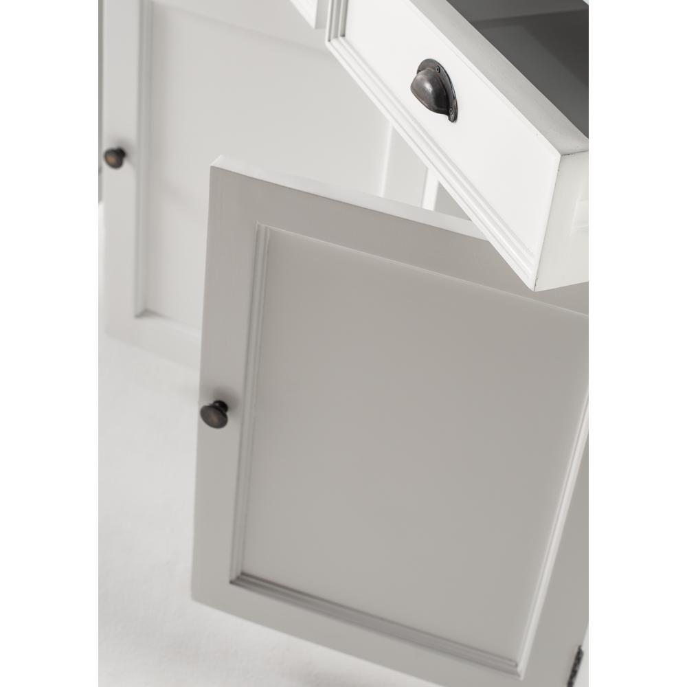 Halifax Contrast Classic White & Black Buffet. Picture 11