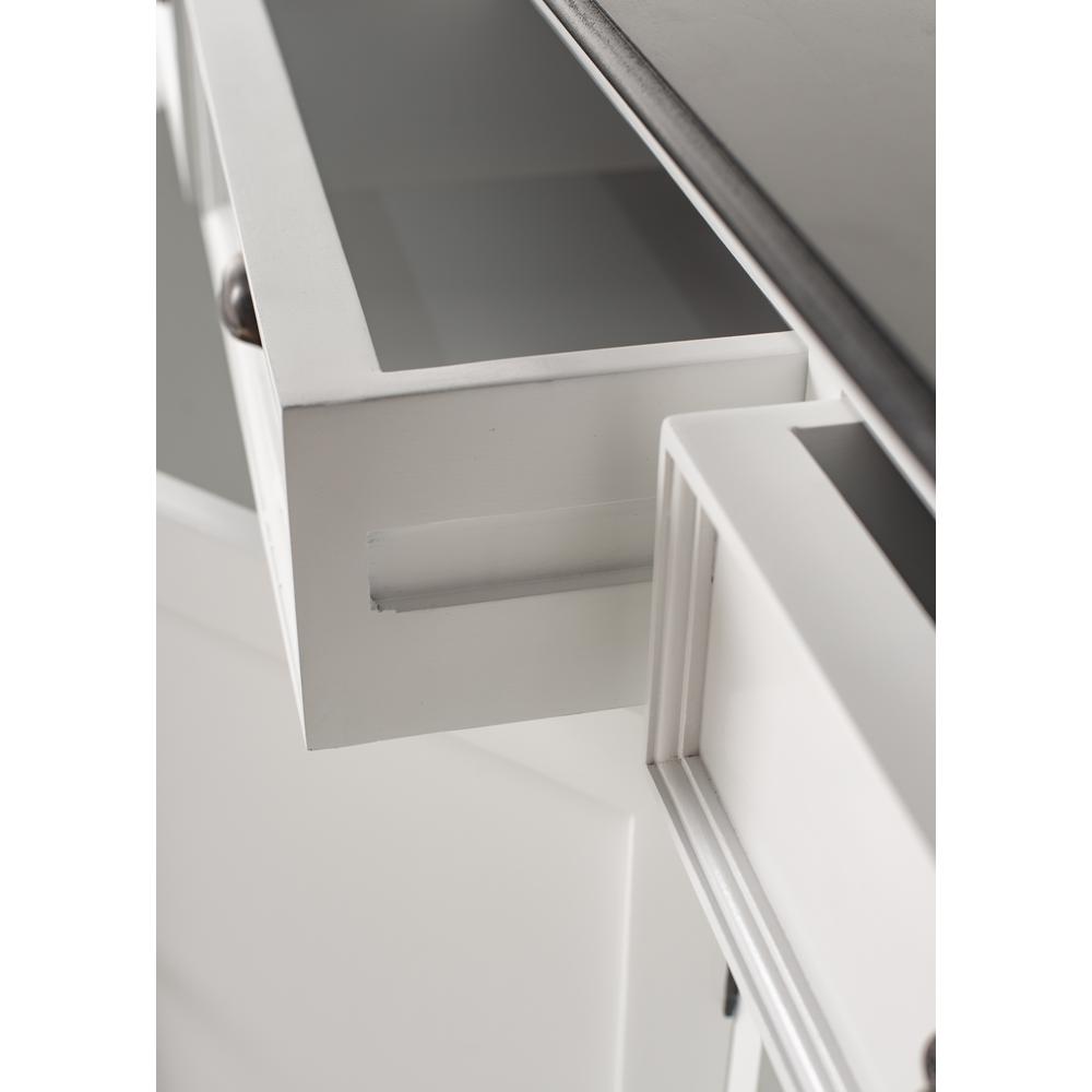 Halifax Contrast Classic White & Black Buffet. Picture 13