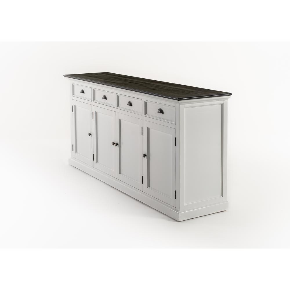 Halifax Contrast Classic White & Black Buffet. Picture 19
