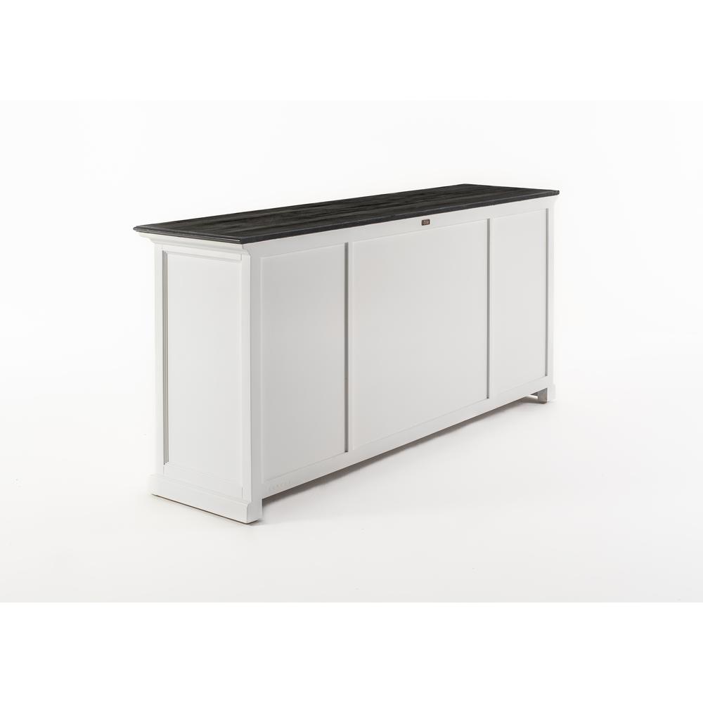 Halifax Contrast Classic White & Black Buffet. Picture 22