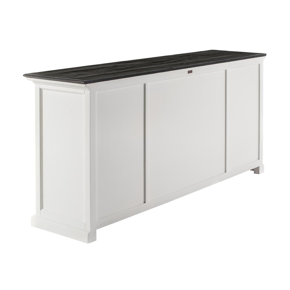 Halifax Contrast Classic White & Black Buffet. Picture 15