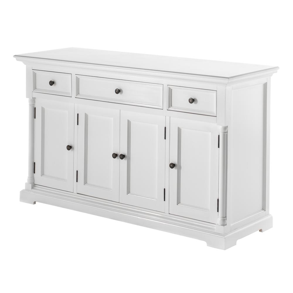Classic White Four-Door Buffet with Three Drawers, Belen Kox. Picture 3