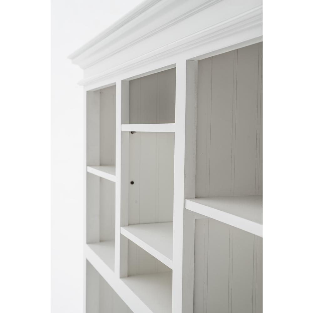 Halifax Classic White Buffet Hutch Unit with 2 Adjustable Shelves. Picture 37