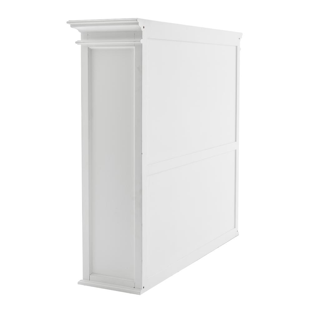 Halifax Classic White Buffet Hutch Unit with 2 Adjustable Shelves. Picture 10