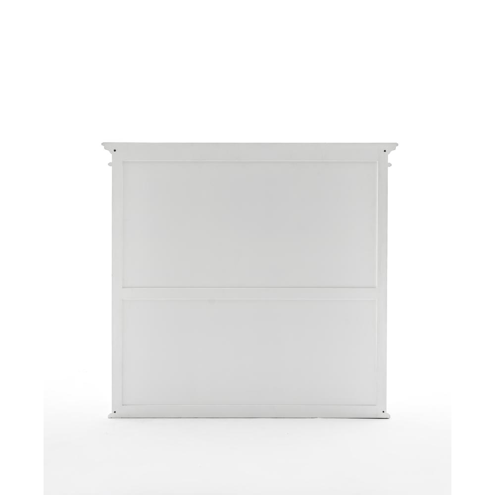 Halifax Classic White Buffet Hutch Unit with 2 Adjustable Shelves. Picture 30