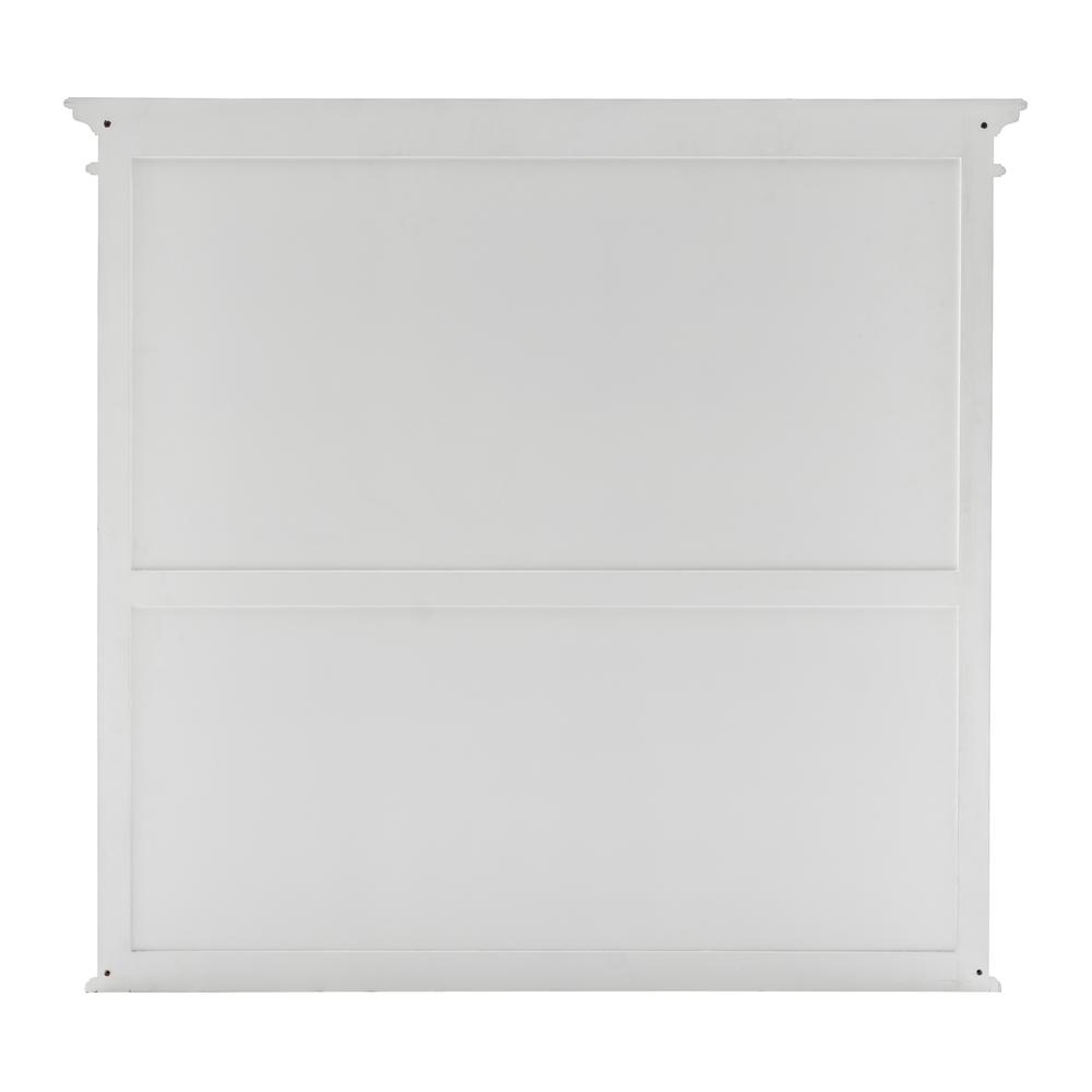 Halifax Classic White Buffet Hutch Unit with 2 Adjustable Shelves. Picture 11