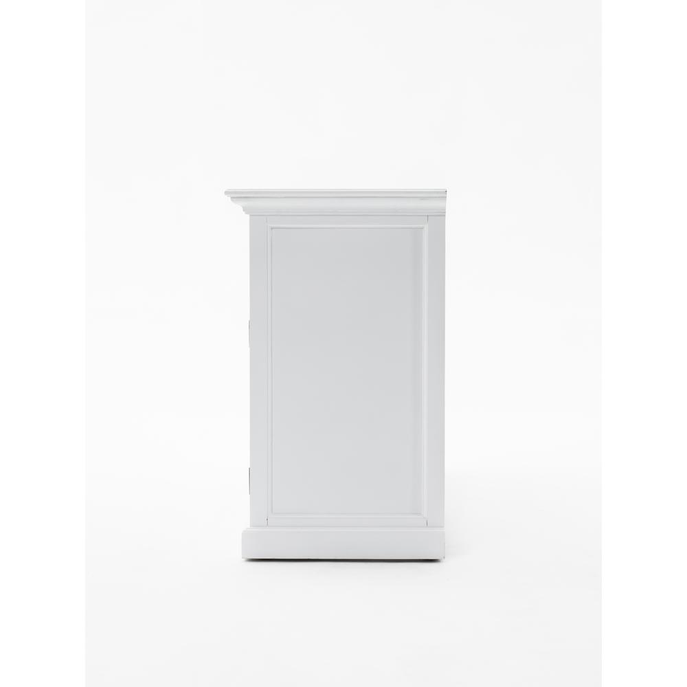 Halifax Classic White Buffet Hutch Unit with 2 Adjustable Shelves. Picture 28