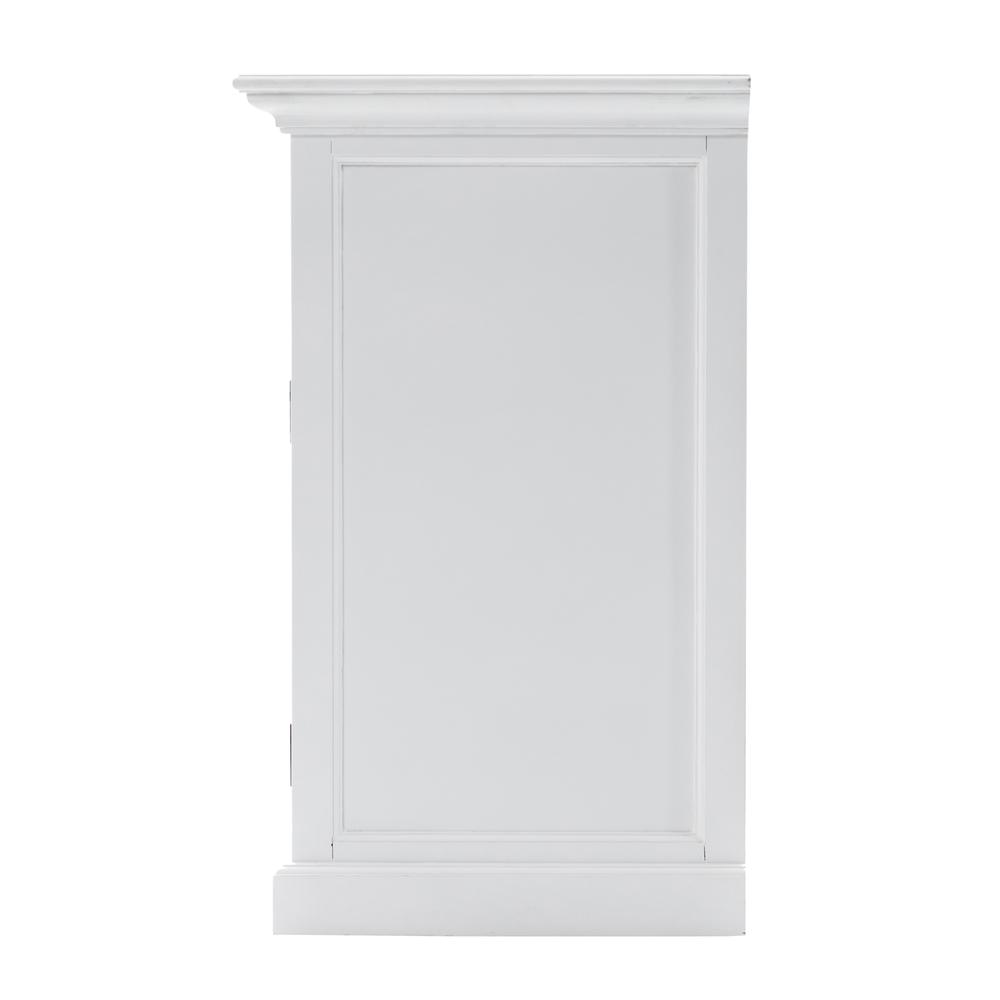 Halifax Classic White Buffet Hutch Unit with 2 Adjustable Shelves. Picture 14