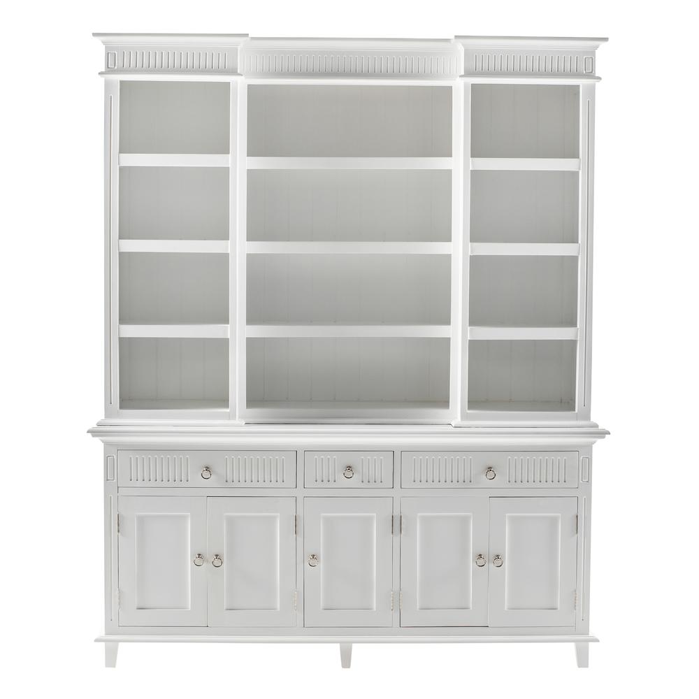 Classic White Kitchen Storage Hutch Cabinet, Belen Kox. Picture 1