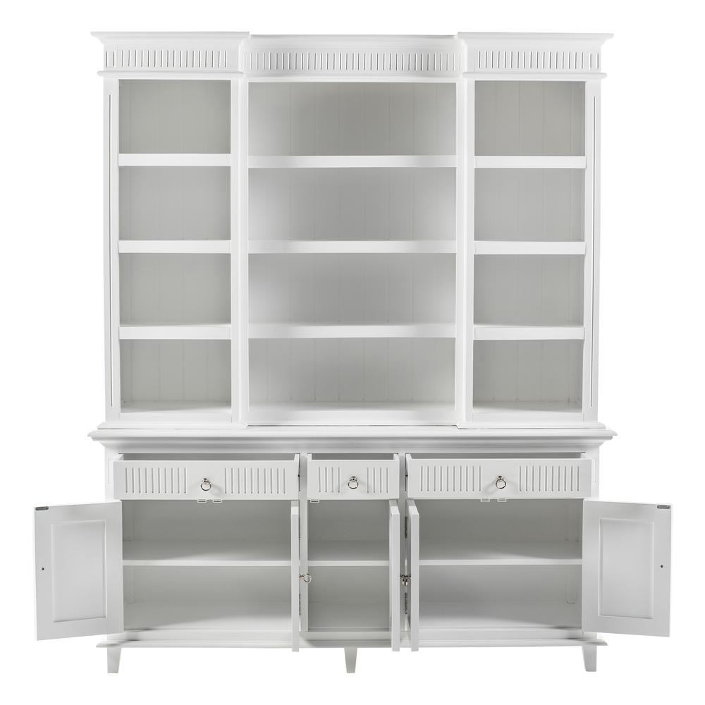 Classic White Kitchen Storage Hutch Cabinet, Belen Kox. Picture 3