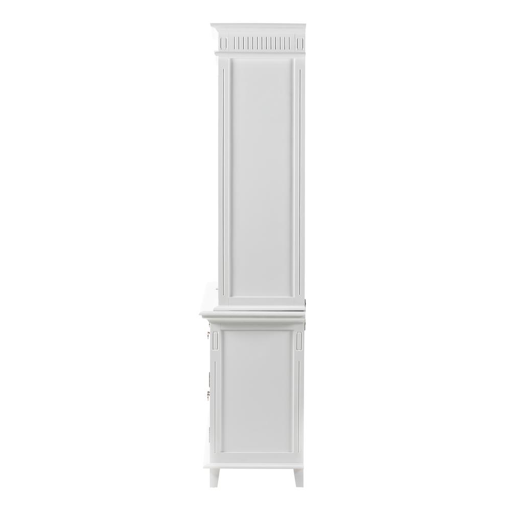 Classic White Kitchen Storage Hutch Cabinet, Belen Kox. Picture 2