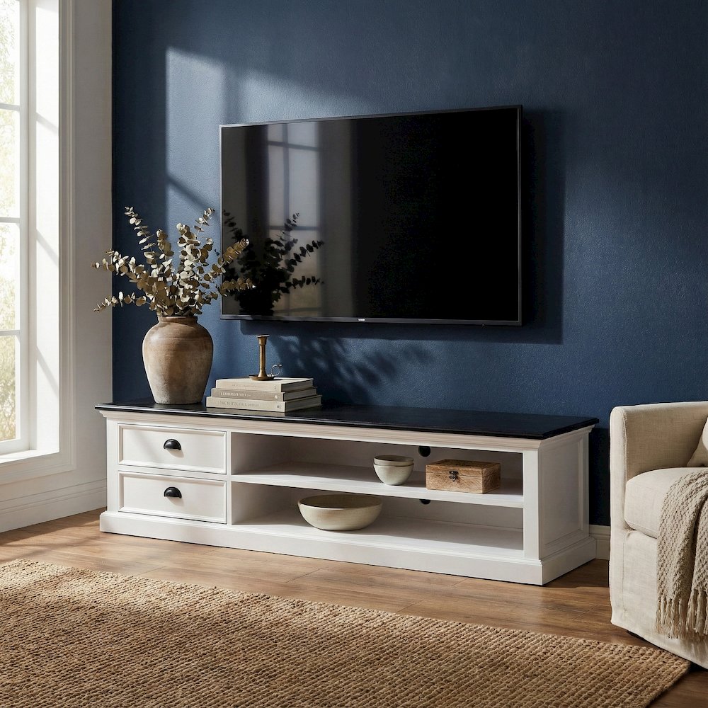 Halifax Contrast Classic White & Black Large ETU. Picture 1