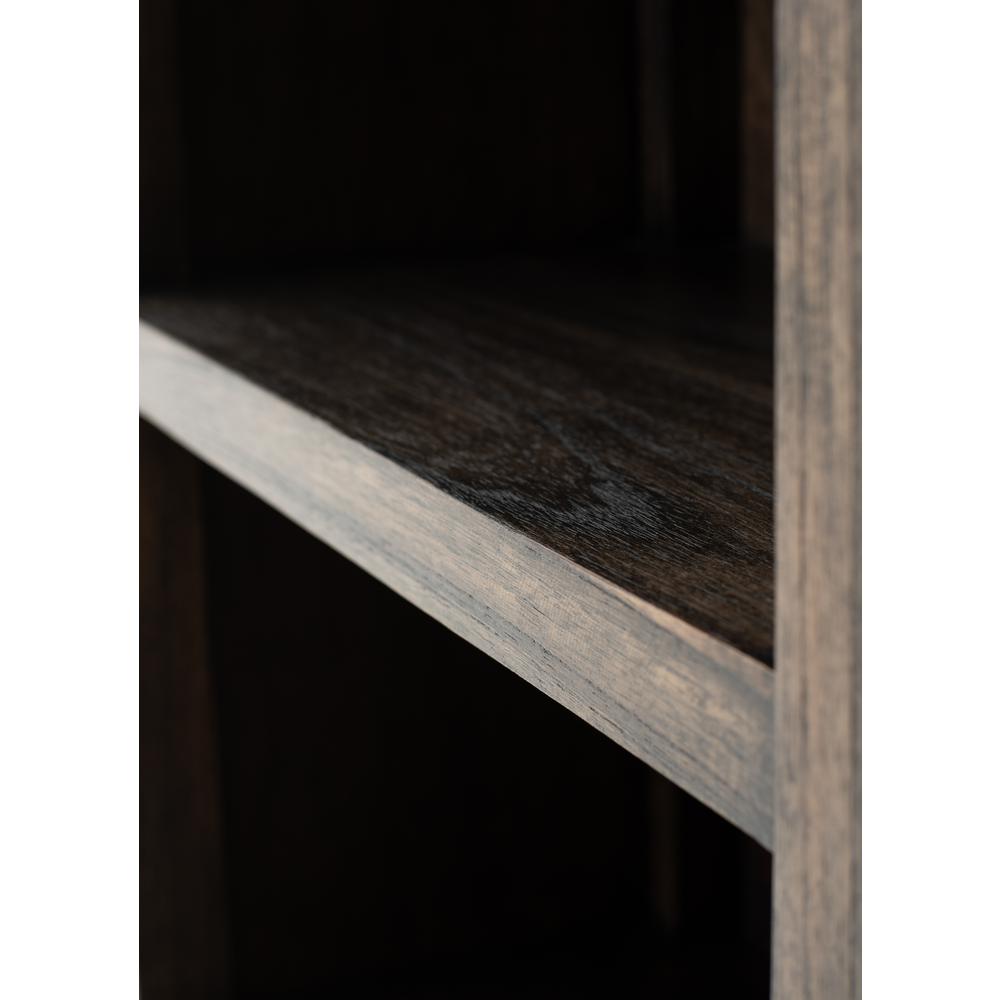 Halifax Mindi Black Wash Bookcase with 1 Drawer. Picture 7