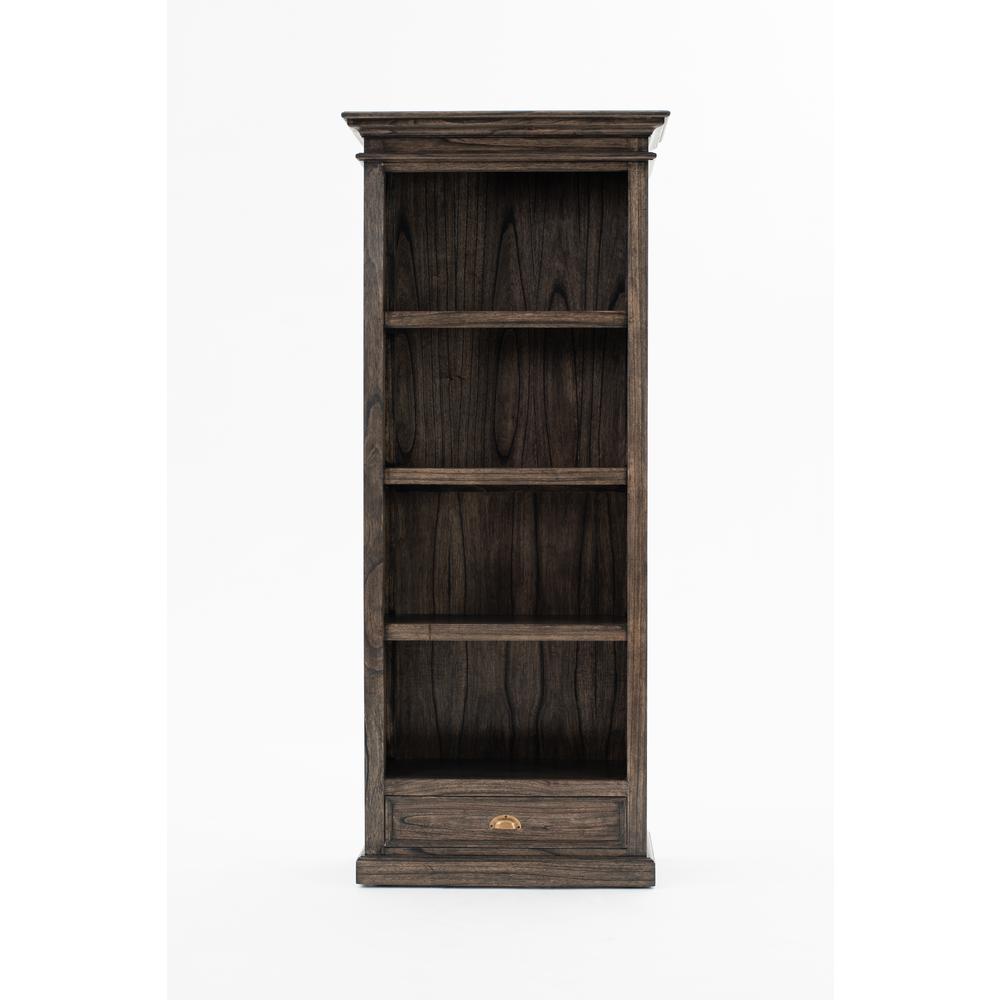 Halifax Mindi Black Wash Bookcase with 1 Drawer. Picture 12