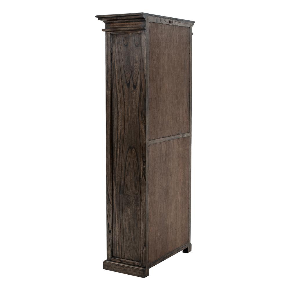Halifax Mindi Black Wash Bookcase with 1 Drawer. Picture 4