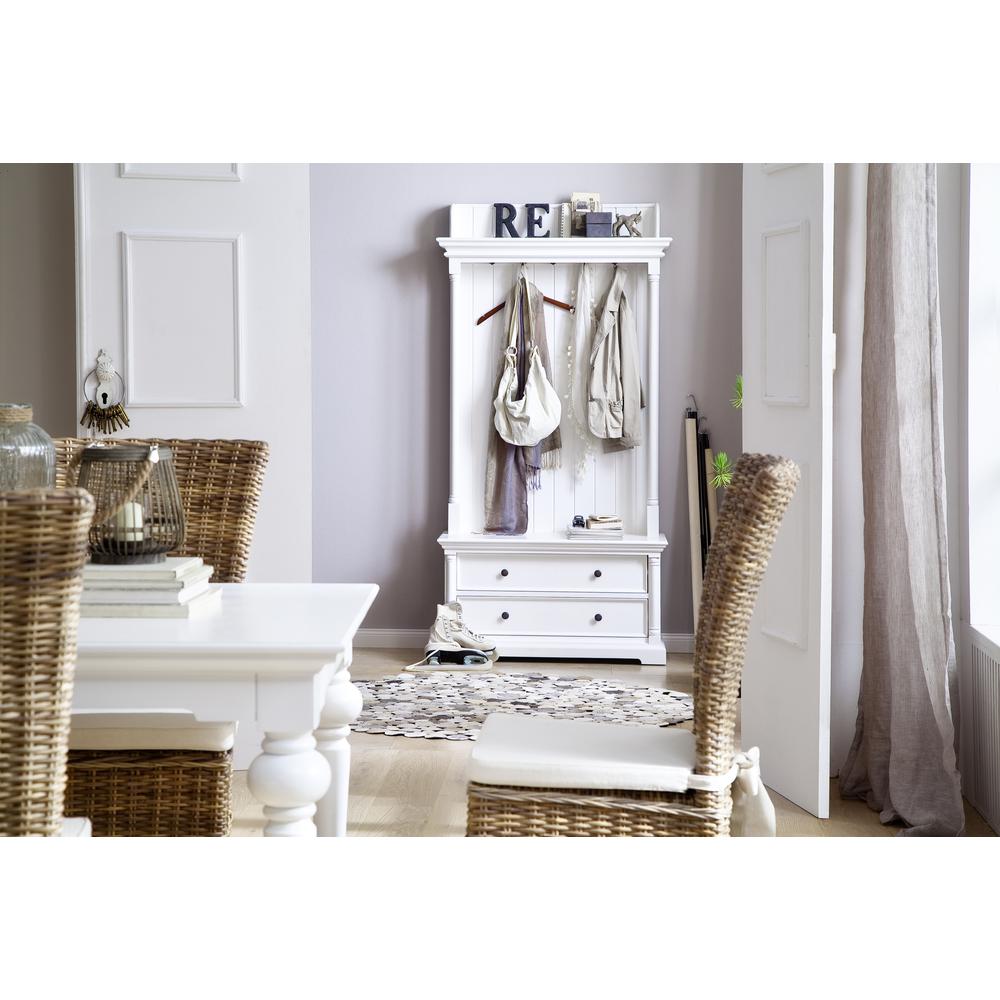 Provence Classic White Hall Tree. Picture 6