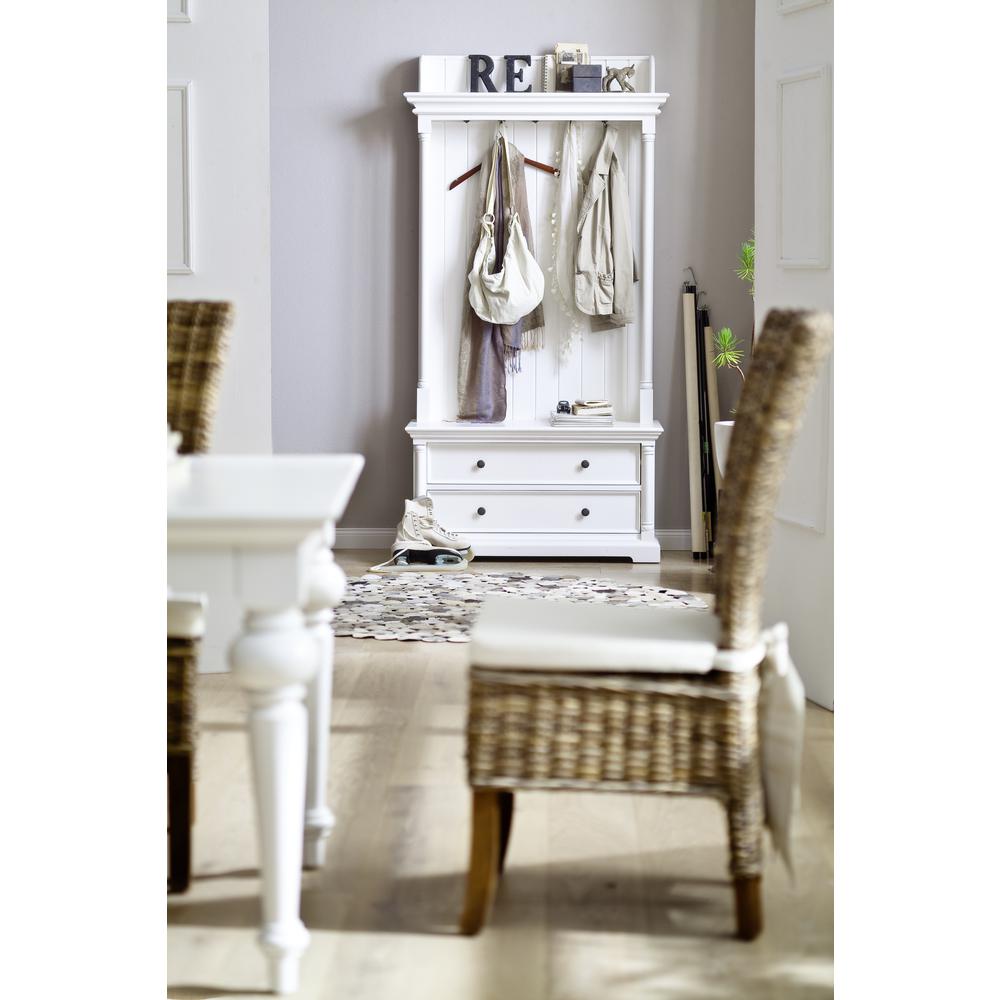 Provence Classic White Hall Tree. Picture 8