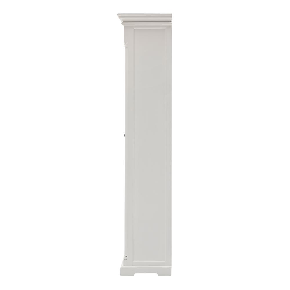 Provence Classic White Glass Cabinet. Picture 2